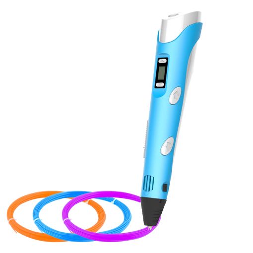 Lapicero 3d Boligrafo Lapiz Turquesa